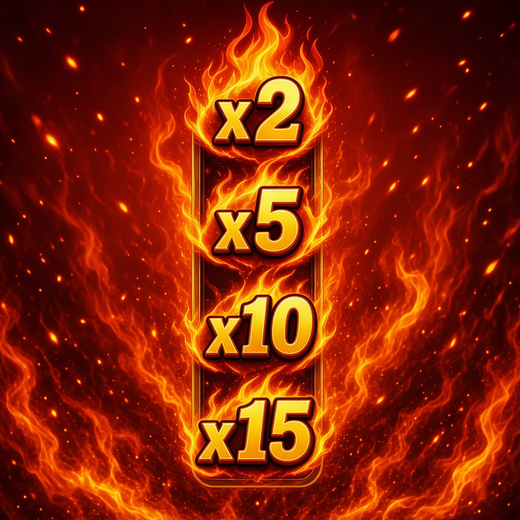 X15 HOT multiplier strip